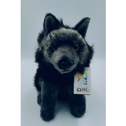 Petjes Black Wolf Sitting 29cm