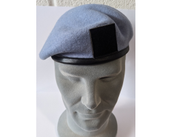 AAC Blue Beret with Badge Patch