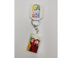 Petjes 3D Keychain Parrot