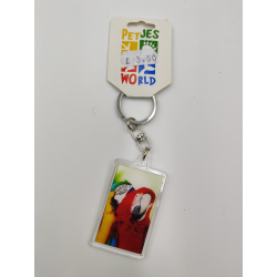 Petjes 3D Keychain Parrot