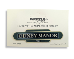 Odney Manor Totem Fridge Magnet