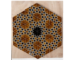 Relief Tiles by Marzieh Kaviani