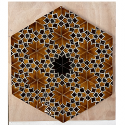 Relief Tiles by Marzieh Kaviani