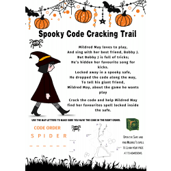 Children's Halloween Trail (included in children's activity bags)