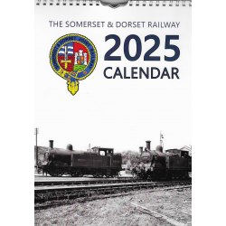 2025 Somerset & Dorset Railway Calendar - photos by Ivo Peters