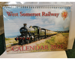 West Somerset Railway Calendar 2025 Landscape