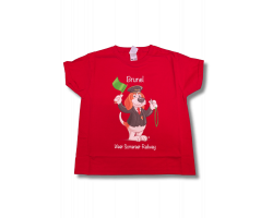 Red Brunel T Shirt 5-6 years