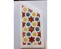 Geometry XV (Scagliola) by Danish Bashir