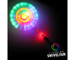 Flashing Swivel Fan