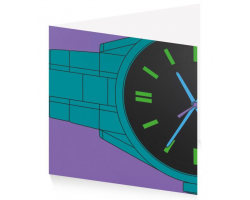 Michael Craig-Martin 'Watch' Greetings Card