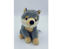 Petjes Ecombacks Grey Wolf Sitting 20cm