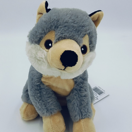 Petjes Ecombacks Grey Wolf Sitting 20cm