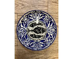 Plate with Three Fish