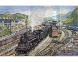 75073 entering Radstock