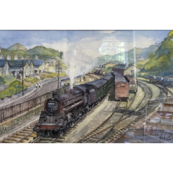 75073 entering Radstock