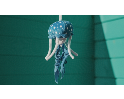 Zappi Jellyfish (Blue) - Soft Toy