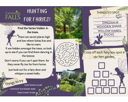 Children's Seasonal Trail (included in children's activity bags )