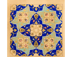 Islimi Study after Mosaic Design from Jameh Mosque, Isfahan