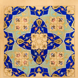 Islimi Study after Mosaic Design from Jameh Mosque, Isfahan
