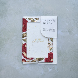 Paper Mirchi Merry Christmas Card