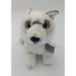 Petjes Glitter Eyes White Wolf 20cm