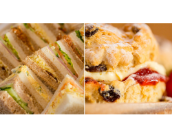 Sandwiches & Scones - Adult buffet food