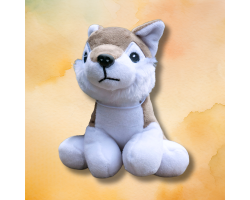 Mini Zappi Plush Wolf