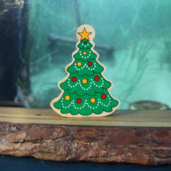 Wooden Christmas Tree figure