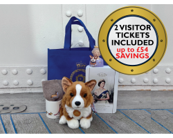 Queen and Corgi Hamper with Two Admissions Tickets