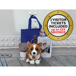 Queen and Corgi Hamper with Two Admissions Tickets