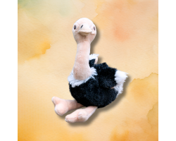 Mini Zappi Plush Ostrich