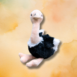 Mini Zappi Plush Ostrich