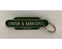 Lynton & Barnstaple Railway Keyring