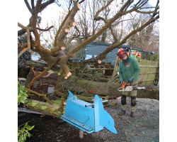 Damage from Storm Goretti