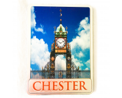 Metallic Chester Eastgate Clock Magnet