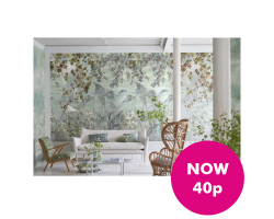 Designers Guild Miyako Wallpaper postcard