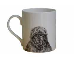 Barbary macaque China Mug