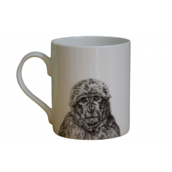 Barbary macaque China Mug