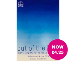 Out of the Blue Exhibition postcard pack