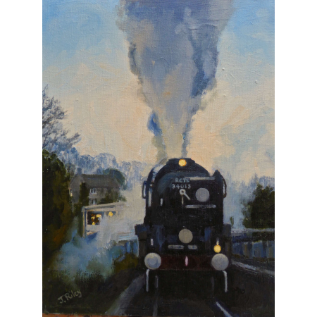 RCTS Special at Midford,   12" x 10" Print
