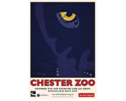 A3 Chester Zoo Panther Poster