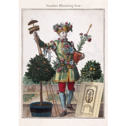 The Gardener greetings card