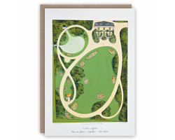 Jardin Anglais greetings card