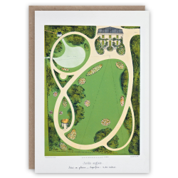 Jardin Anglais greetings card