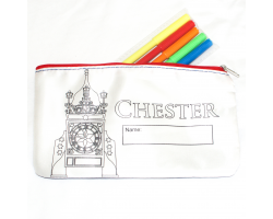 Chester Pencil Case and Markers Set