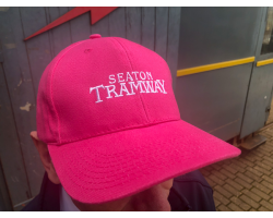 Seaton Tramway Cap - Pink