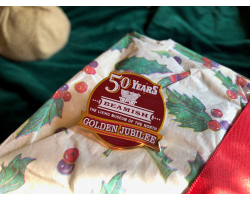 Golden Jubilee Pin Badge
