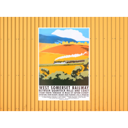 WSR Quantock Hills Poster