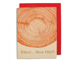 Tree Rings greetings card