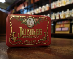 Cinder Toffee and Jubilee Tin